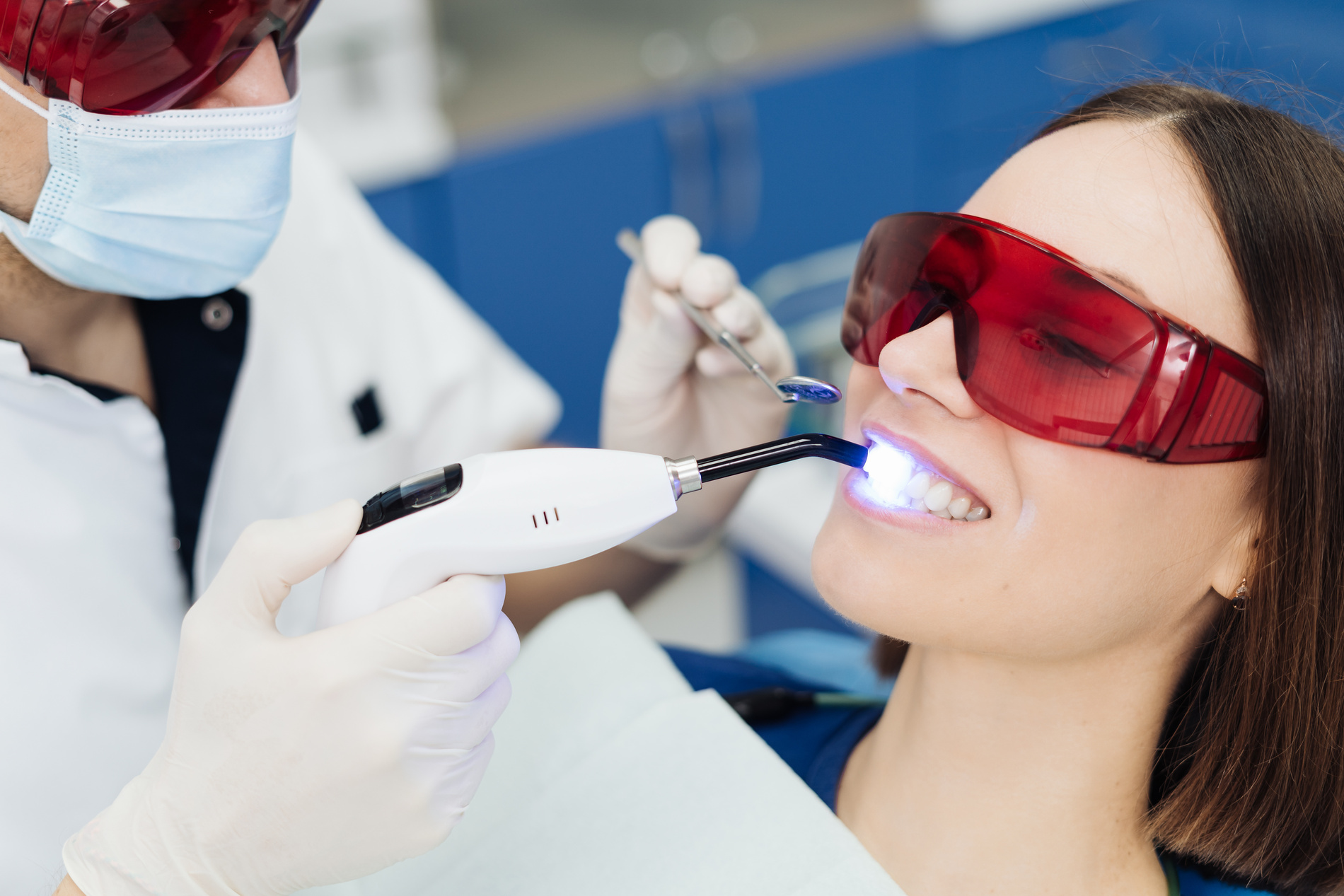 In-office teeth whitening in Medford MA